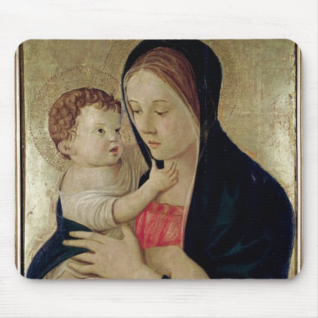 Madonna and Child, c.1475 Mouse Pad (Front)