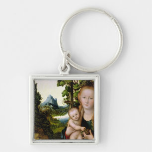 Madonna and Child, c.1525 Keychain
