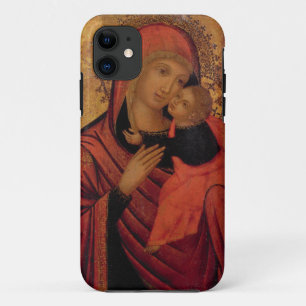 Madonna and Child, c.1650 (panel) iPhone 11 Case