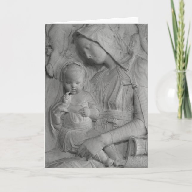 Madonna and child card (Front)