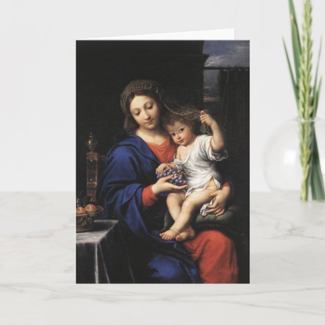 Madonna and Child card (Front)