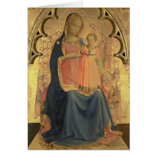 Madonna and Child, central panel of a triptych