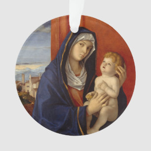 Madonna and Child, circa 1485 Ornament