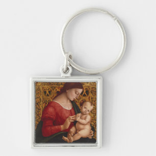 Madonna and Child, circa 1505-07 Keychain