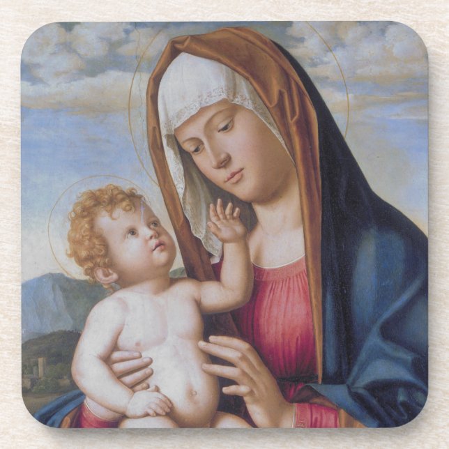 Madonna and Child Coaster (Front)