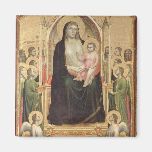 Madonna and Child Enthroned, c.1300-03 (PRE-restor Magnet (Front)