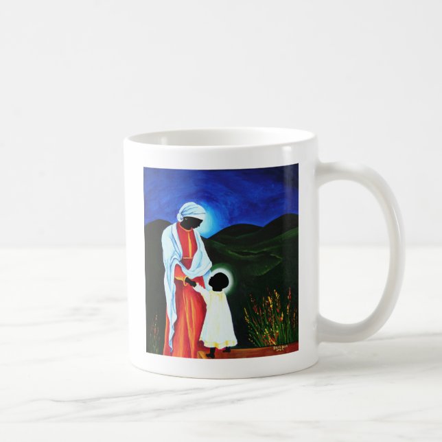 Madonna and child - First steps 2008 Coffee Mug (Right)