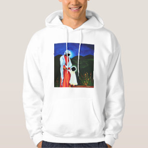 Madonna and child - First steps 2008 Hoodie