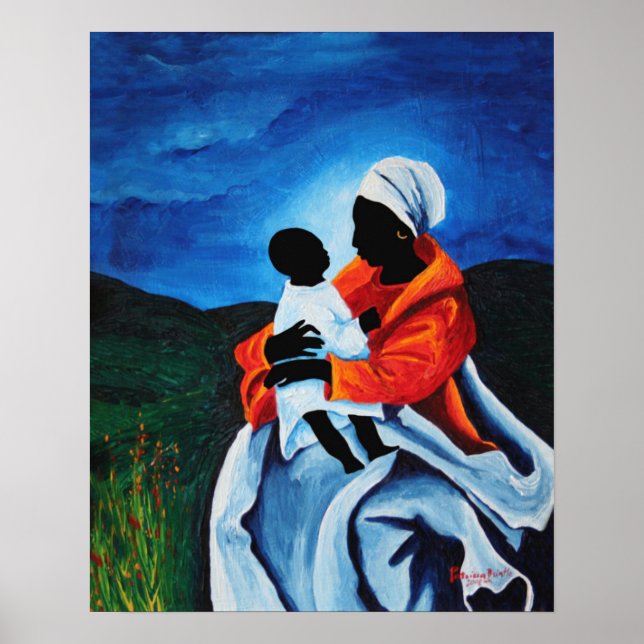 Madonna and child - First words 2008 Poster (Front)