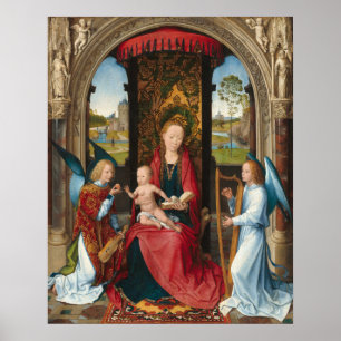 Madonna and Child - Hans Memling Fine Art Poster
