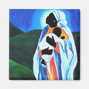 Madonna and child - Hope for the world 2008 Magnet