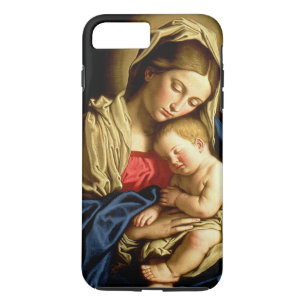 Madonna and Child Jesus - Sassoferrato iPhone 8 Plus/7 Plus Case