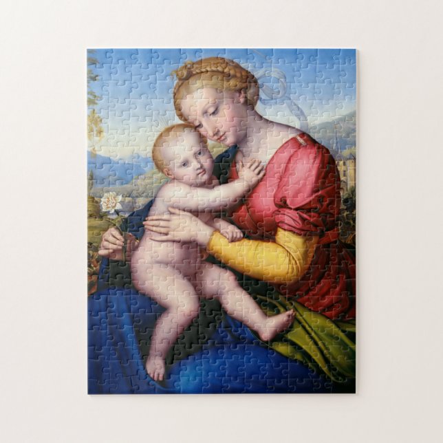 Madonna and Child Jigsaw Puzzle (Vertical)
