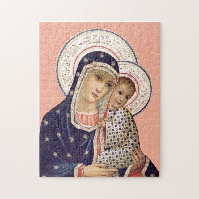 Madonna and Child Jigsaw Puzzle (Vertical)
