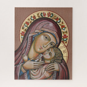 Madonna and Child Jigsaw Puzzle