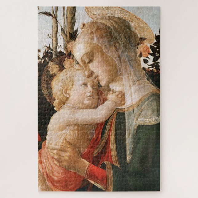 Madonna and Child Jigsaw Puzzle (Vertical)