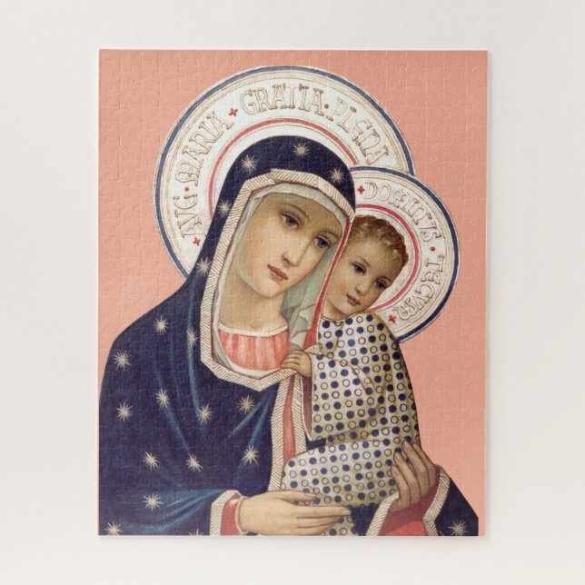 Madonna and Child Jigsaw Puzzle (Vertical)