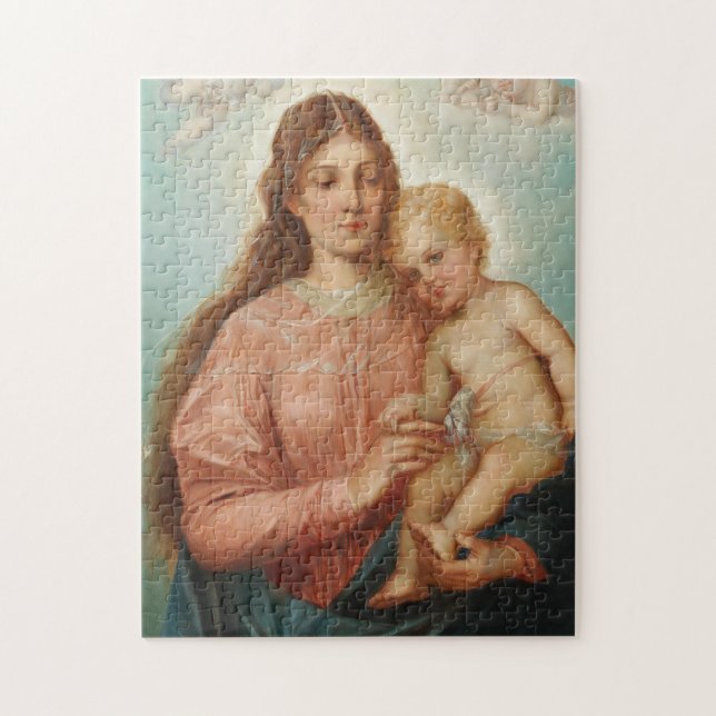 Madonna and Child Jigsaw Puzzle (Vertical)