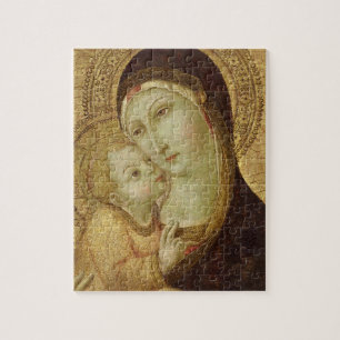 Madonna and Child Jigsaw Puzzle