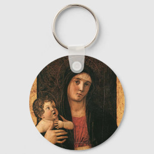 Madonna and Child Keychain