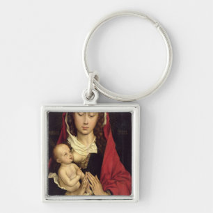 Madonna and Child Keychain