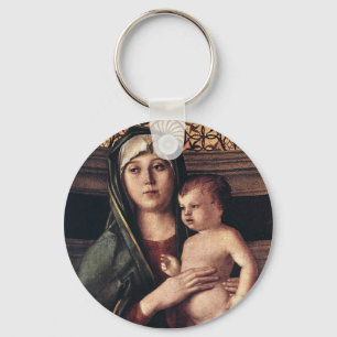 Madonna and Child Keychain