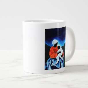 Madonna and child - Lullabye 2008 Large Coffee Mug