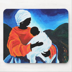 Madonna and child - Lullabye 2008 Mouse Pad