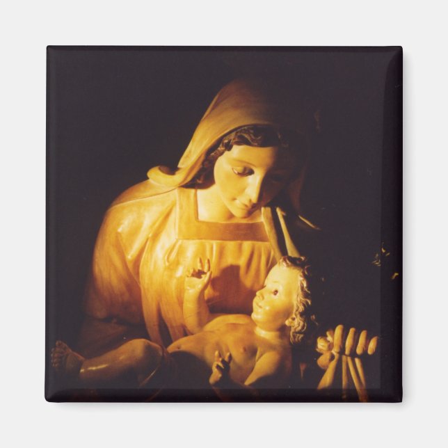 Madonna and Child, Madrid, Spain Magnet (Front)