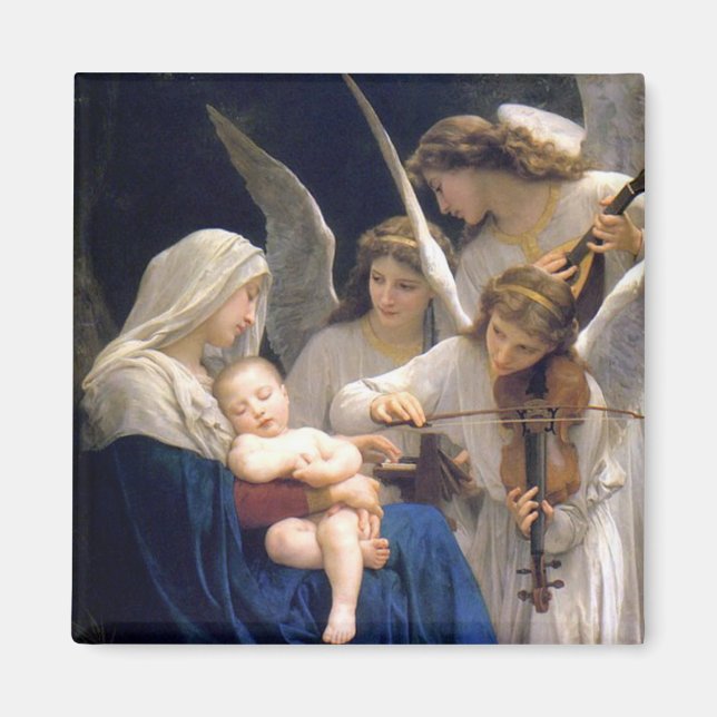 Madonna and Child magnet (Front)