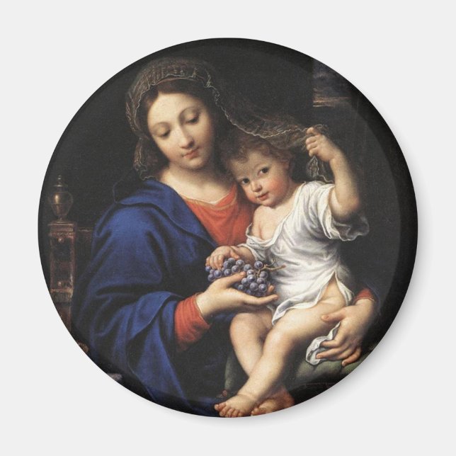 Madonna and Child magnet (Front)