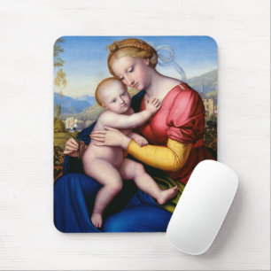 Madonna And Child Mouse Pad