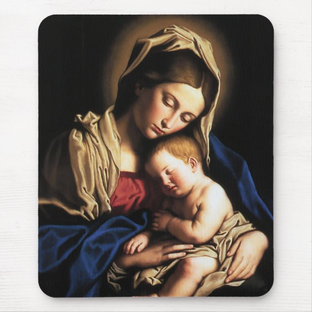 MADONNA AND CHILD MOUSE PAD (Front)