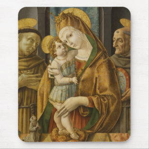 madonna and child mouse pad