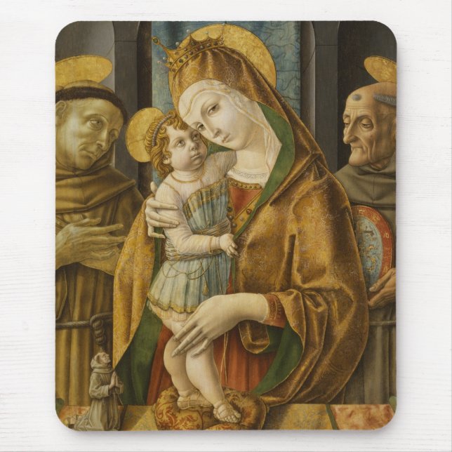madonna and child mouse pad (Front)
