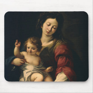 Madonna and Child Mouse Pad