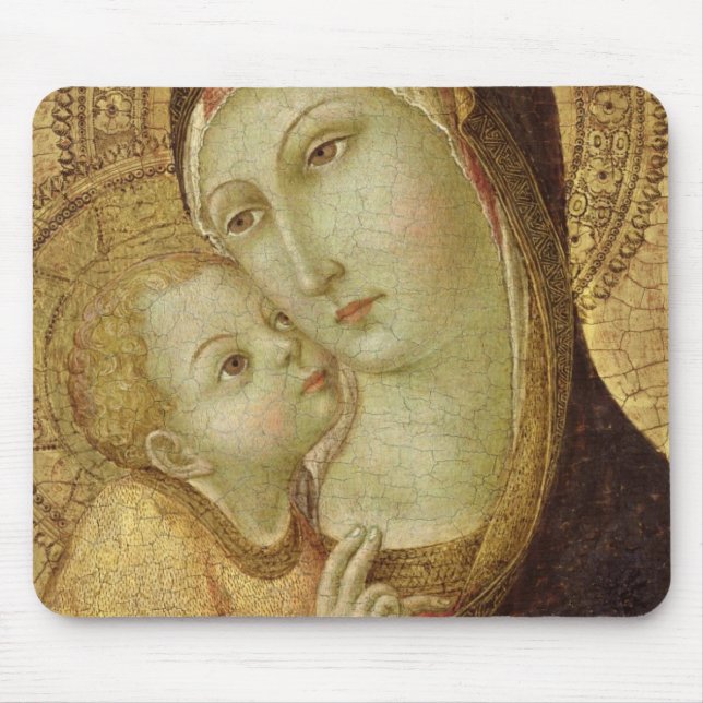 Madonna and Child Mouse Pad (Front)