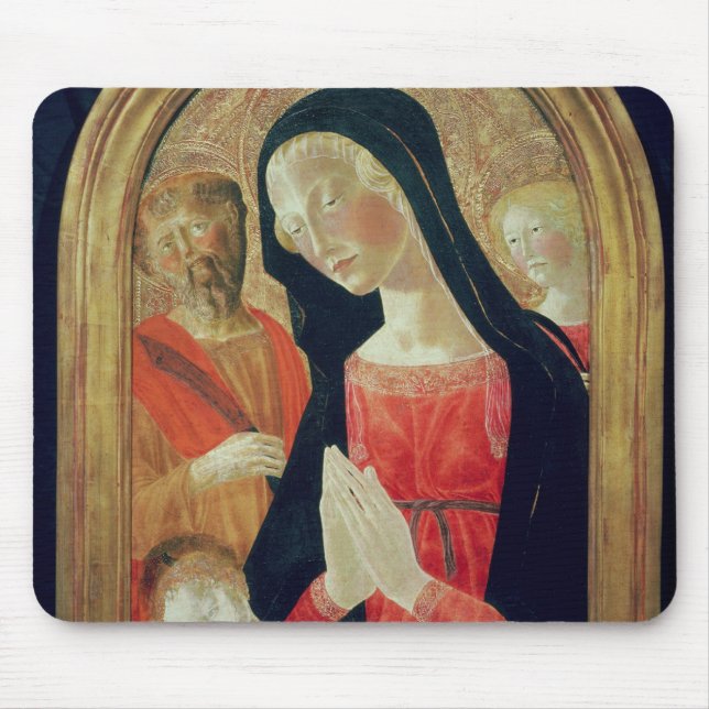 Madonna and Child Mouse Pad (Front)