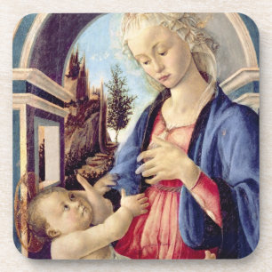 Madonna and Child (panel) 2 Coaster