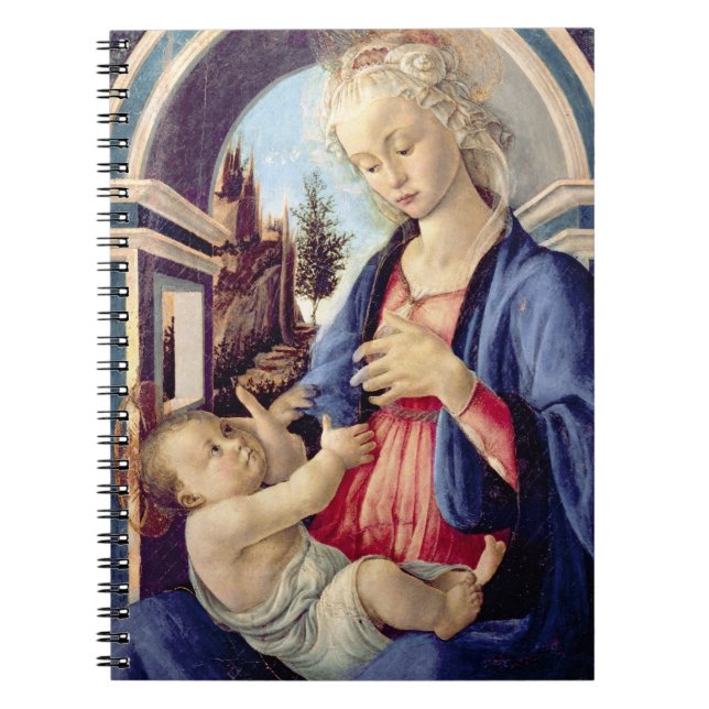 Madonna and Child (panel) 2 Notebook (Front)
