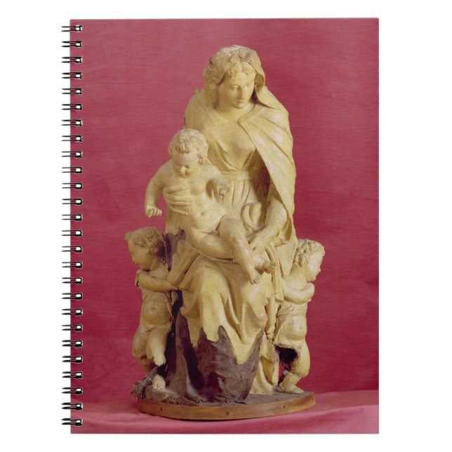 Madonna and Child (papier mache) Notebook (Front)