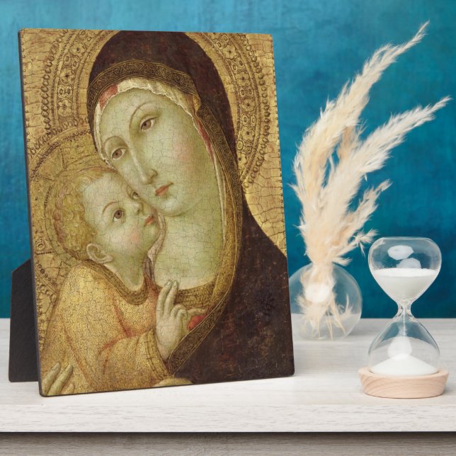 Madonna and Child Plaque (Side)