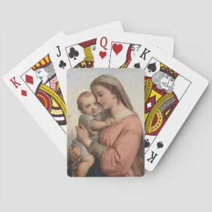 Madonna and Child Playing Cards
