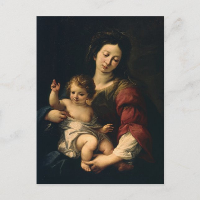 Madonna and Child Postcard (Front)