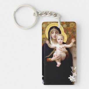 Madonna and Child - Religious Magnet Keychain