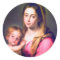 Madonna and Child Stickers