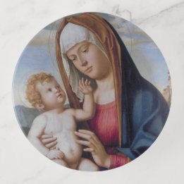 Madonna and Child Trinket Trays