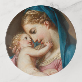 Madonna and Child Trinket Trays