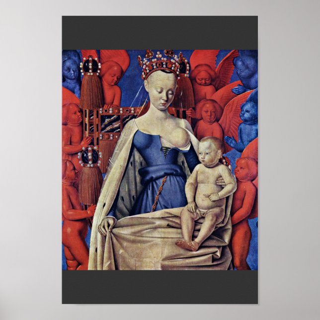 Madonna And Child [Virgin With Child And Angels] ( Poster (Front)