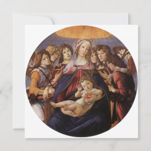 Madonna and Child with Angels by Sandro Botticelli